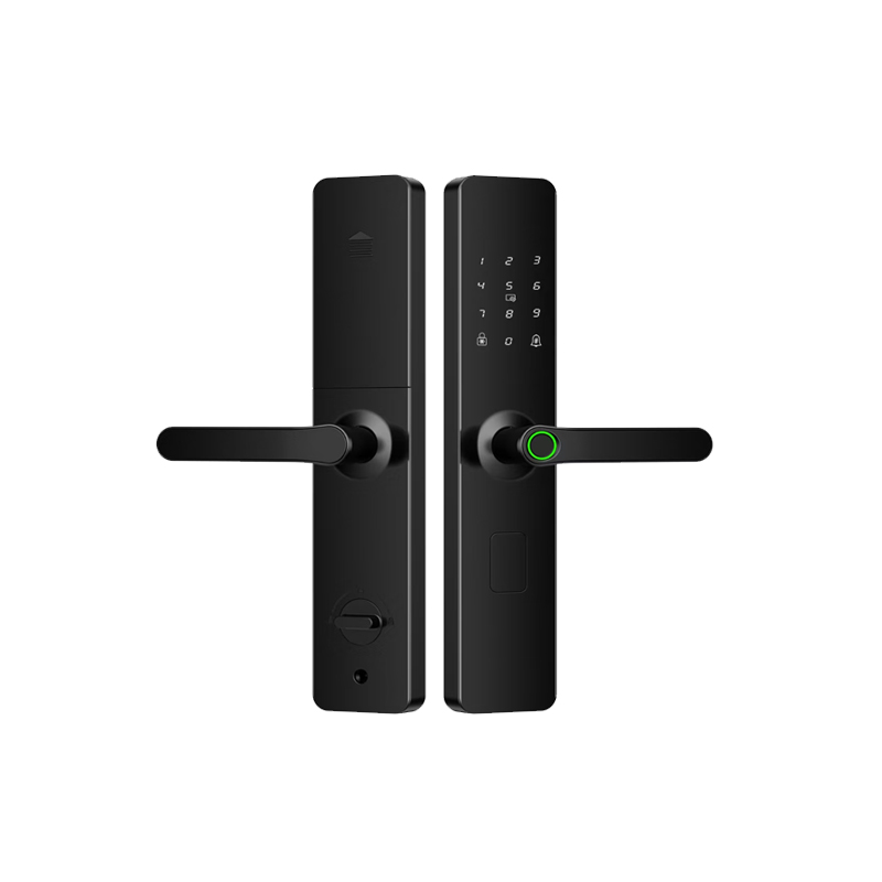 指纹密码公寓门锁